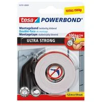 Tesa Powerbond itin stipri tvirtinimo juosta 1,5 m 19 mm