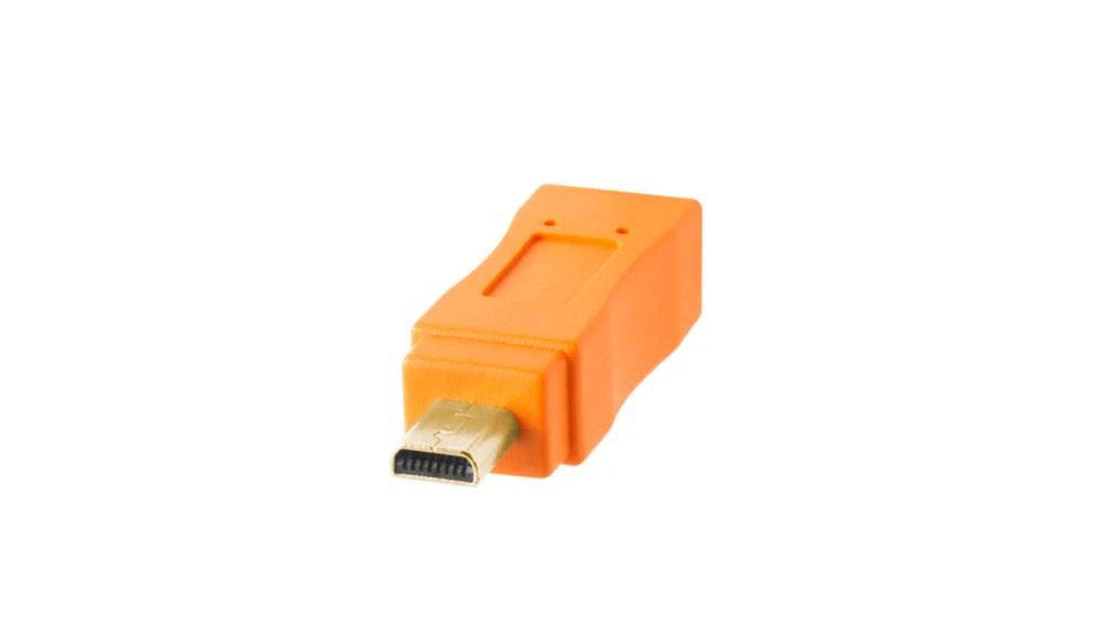 USB kabelis - Tether Tools Pro USB 2.0 Mini-B 4.6m