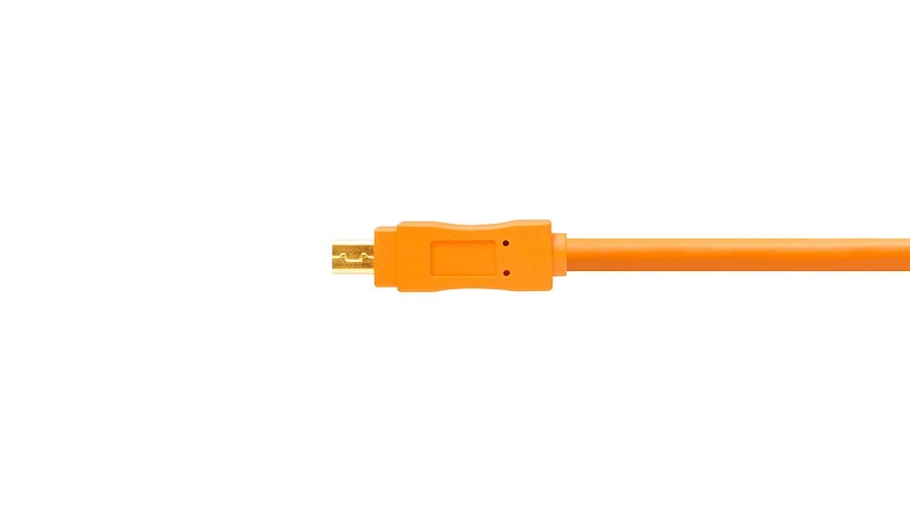 USB kabelis - Tether Tools Pro USB 2.0 Mini-B 4.6m