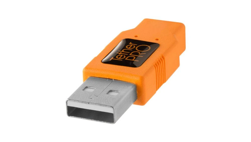 USB Prailginimo Laidas - Tether Tools Pro USB 2.0 5m, Orandžinė