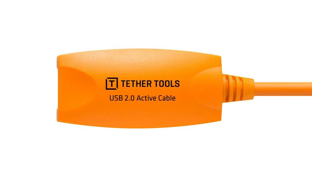 USB Prailginimo Laidas - Tether Tools Pro USB 2.0 5m, Orandžinė