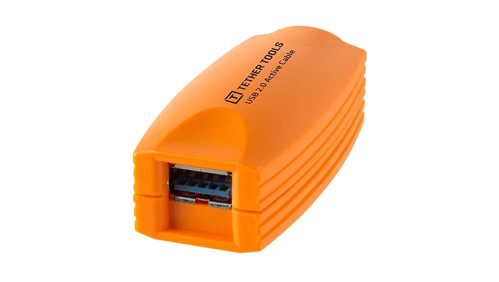 USB Prailginimo Laidas - Tether Tools Pro USB 2.0 5m, Orandžinė