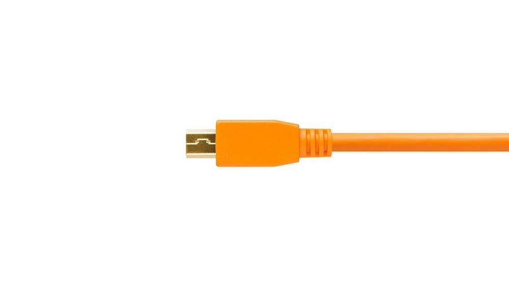 Tether Tools TetherPro USB 2.0 A/MiniB 5 Pin 4,6m oranžinis
