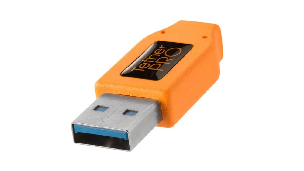 Tether Tools TetherPro USB 3.0 A/Micro B 4,6m oranžinis