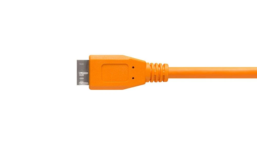 Tether Tools TetherPro USB 3.0 A/Micro B 4,6m oranžinis