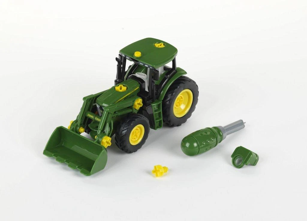 Klein Traktor John Deere do skręcania
