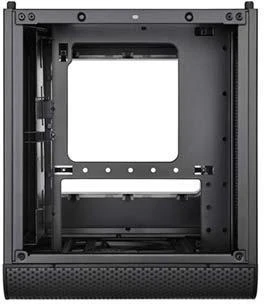 THERMALTAKE Core V1 Mini-ITX Case 2x USB 3.0 ir 1x HD Audio I/O jungtis viršuje, vienas iš anksto įdiegtas 200 mm ventiliatorius