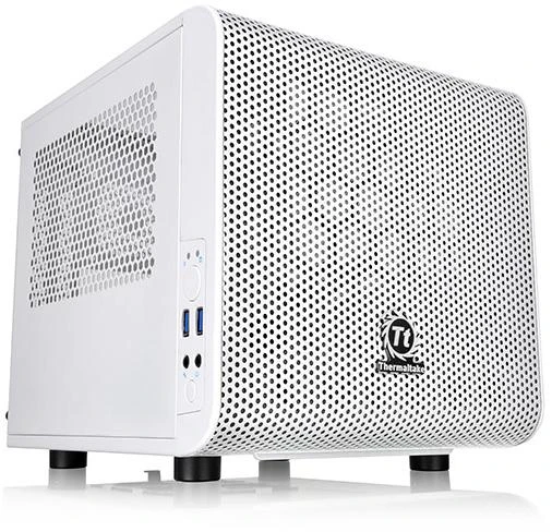 Housing Thermaltake CA-1B8-00S6WN-01 (Mini ITX, baltos spalvos)