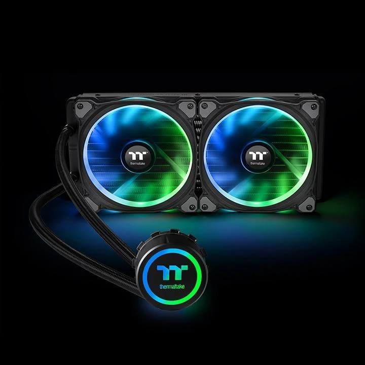 Vandens aušinimas „Thermaltake Floe Riing RGB 280“ (CL-W167-PL14SW-A)