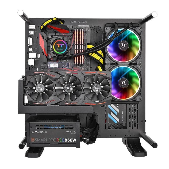 Vandens aušinimas „Thermaltake Floe Riing RGB 280“ (CL-W167-PL14SW-A)