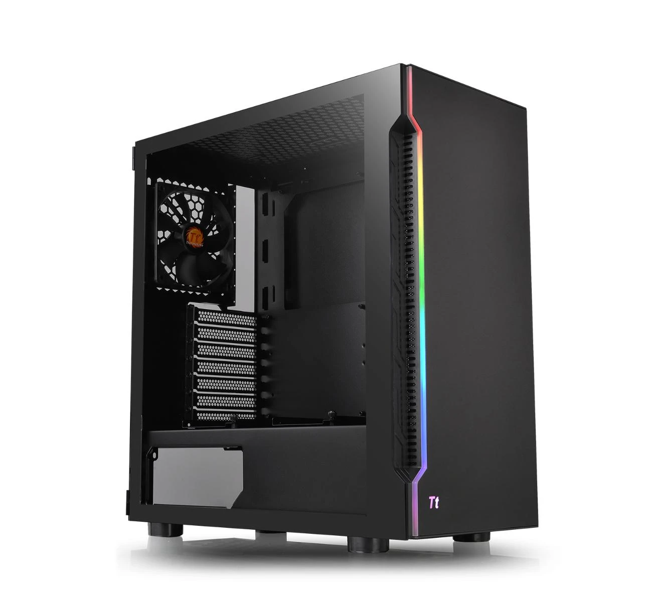 Housing Thermaltake H200 CA-1M3-00M1WN-00 (ATX, Micro ATX, Mini ITX, juodos spalvos)