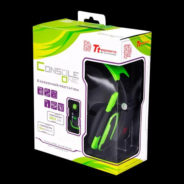 Thermaltake eSports Shock žaidimų ausinių pakuotė