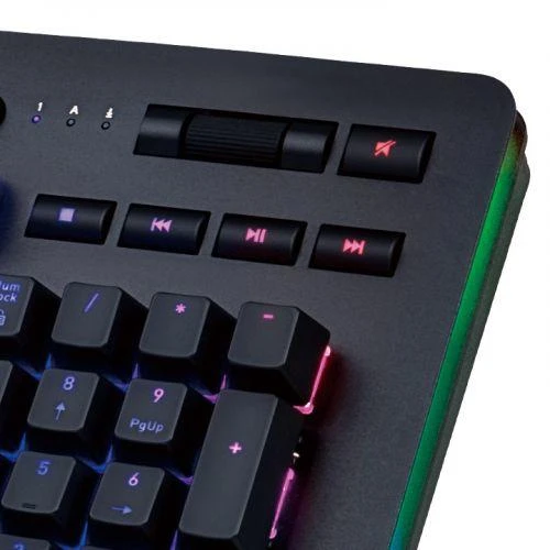 Klaviatūra Thermaltake Level 20 RGB Juodas Cherry MX Sidabrinis