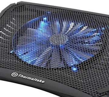 Nešiojamo kompiuterio Aušinimo Stovas - Thermaltake Massive V20 43,2 cm Juodas