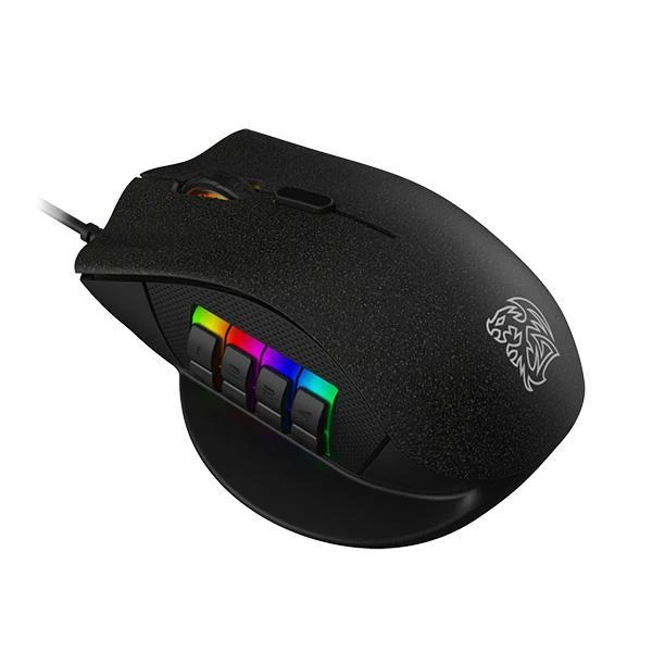 Pelė computer Thermaltake eSports Nemesis Switch RGB PMW 3360 MO-NMS-WDOOBK-01 (Optinė, 12000 DPI, juodos spalvos