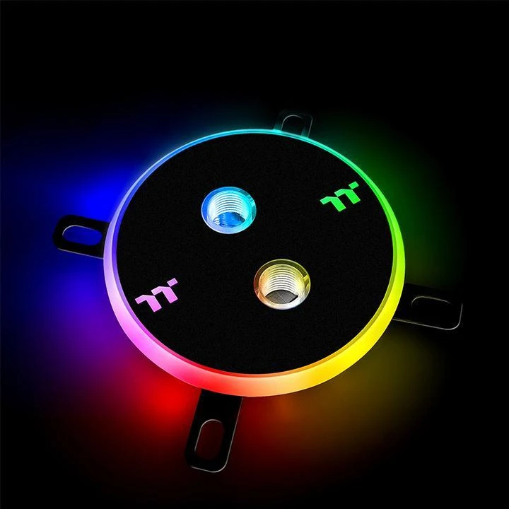 Thermaltake aušinimo blokas su RGB apšvietimu