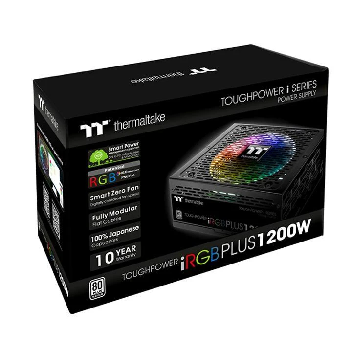 Maitinimo šaltinis Thermaltake Toughpower iRGB Plus 1200W Platinum