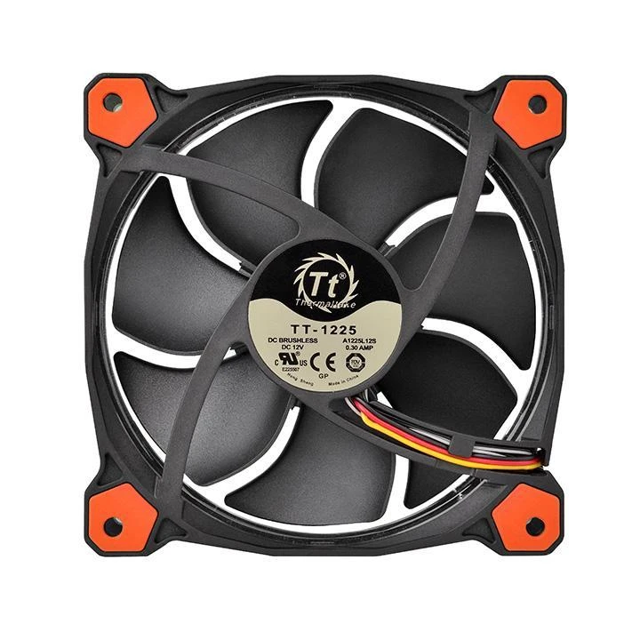 Thermaltake Riing 12 ventiliatoriaus techninė pusė
