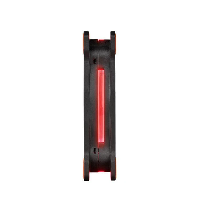 Ventiliatorius korpusui Thermaltake Riing 12 LED Raudona 3 pak. CL-F055-PL12RE-A (120 mm, 1500 aps./min., Raudona)
