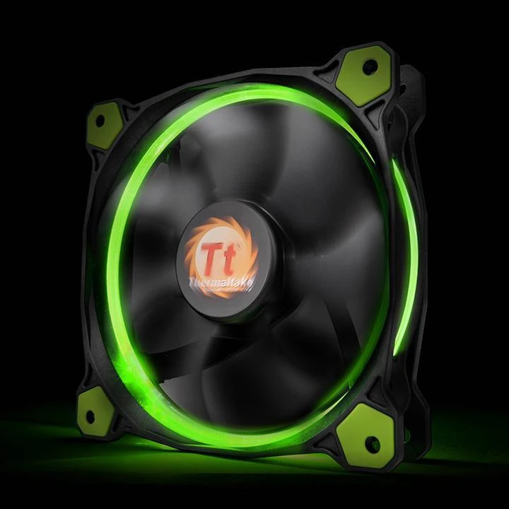Thermaltake Riing 14 LED ventiliatorius žalias (CL-F039-PL14GR-A)