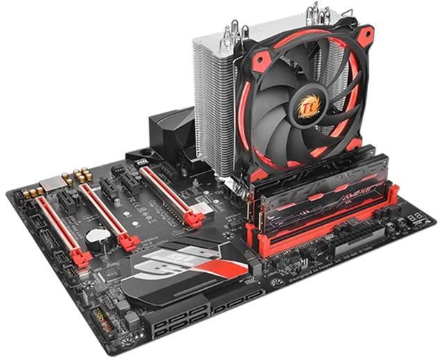 THERMALTAKE Riing Silent Raudona 12