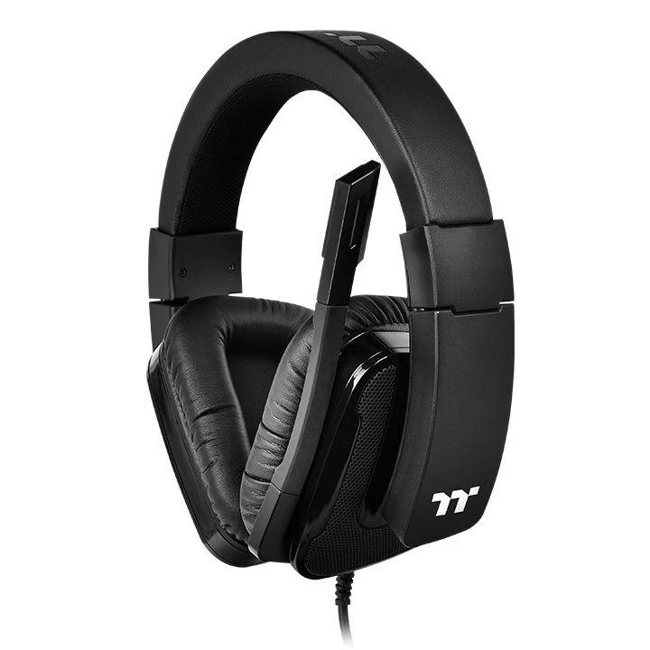 Thermaltake Shock XT 7.1 juodos žaidimų ausinės su mikrofonu