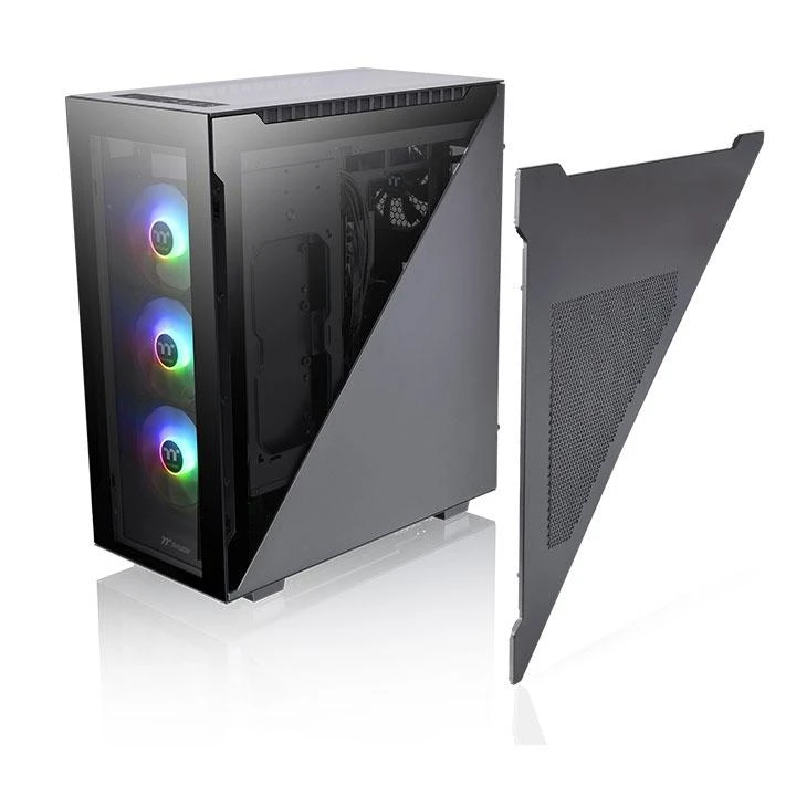 Thermaltake Divider 500 ARGB grūdintas stiklas - Juoda