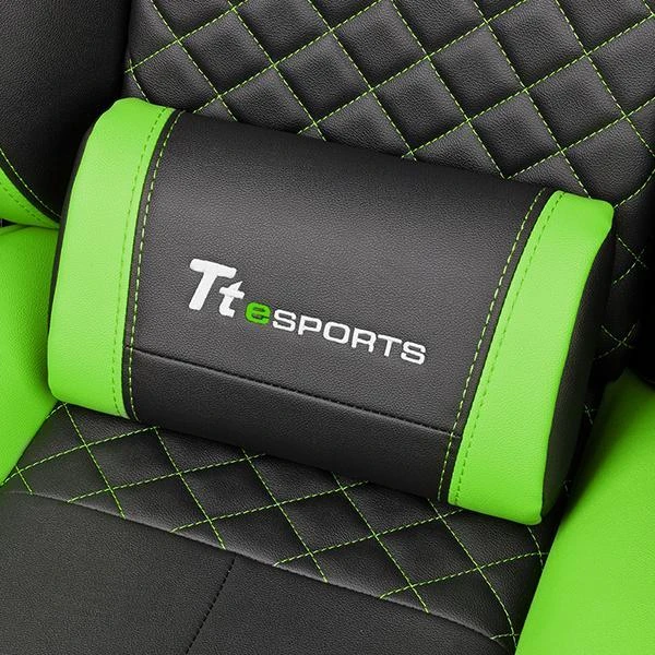 Žaidimų kėdė Thermaltake Ttesports GT Fit Gaming Chair, Juoda-žalia