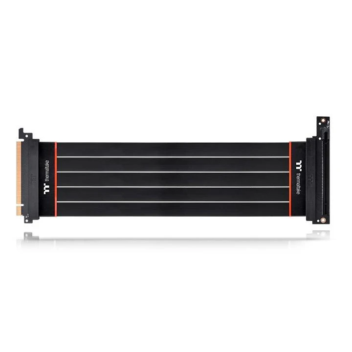 Ilgintuvas (extender)  Thermaltake Riser taśma - TT Premium PCI-E 4.0 x16 Extender - 300mm 90°