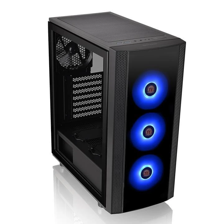 Housing Thermaltake Versa J25 RGB CA-1L8-00M1WN-01 (ATX, Micro ATX, Mini ITX, juodos spalvos)