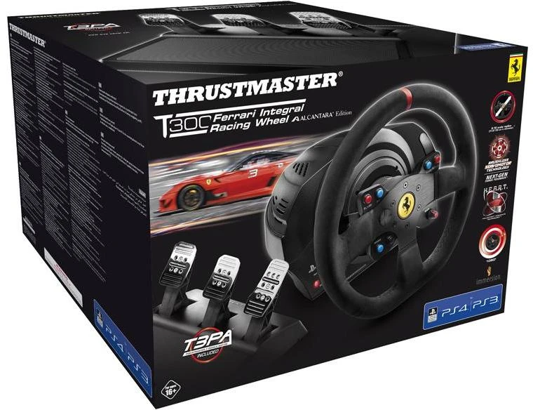 Thrustmaster T300 Ferrari Integral RW Alcantara edition Žaidimų vairas, 4160652