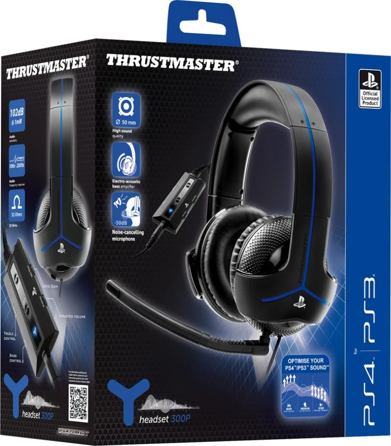 Ausinės Thrustmaster Y-300P PS3 / PS4