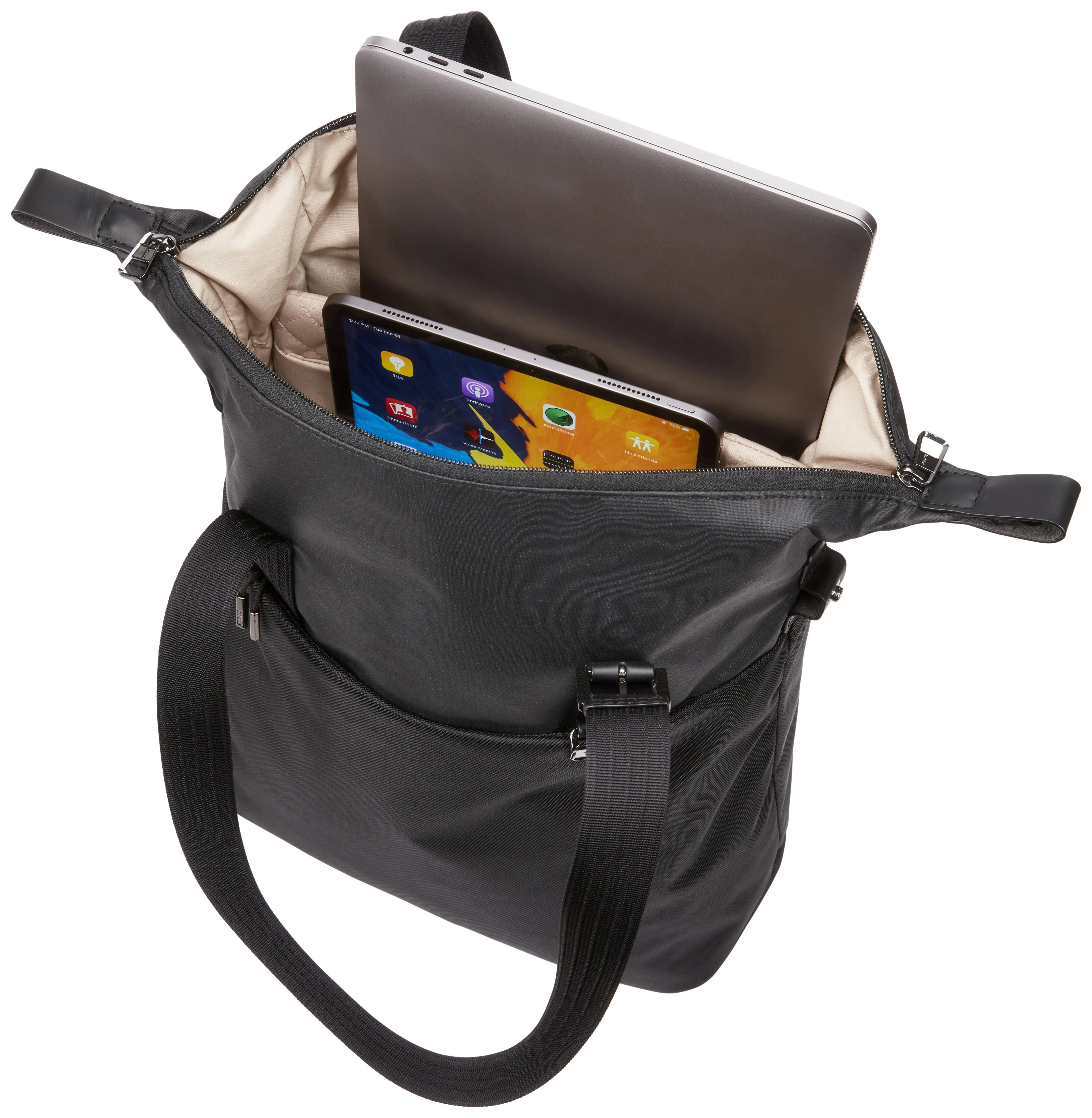 Thule | Tinka iki " | Vertical Tote | SPAT-114 Spira | Carry-on luggage | Juodas | "