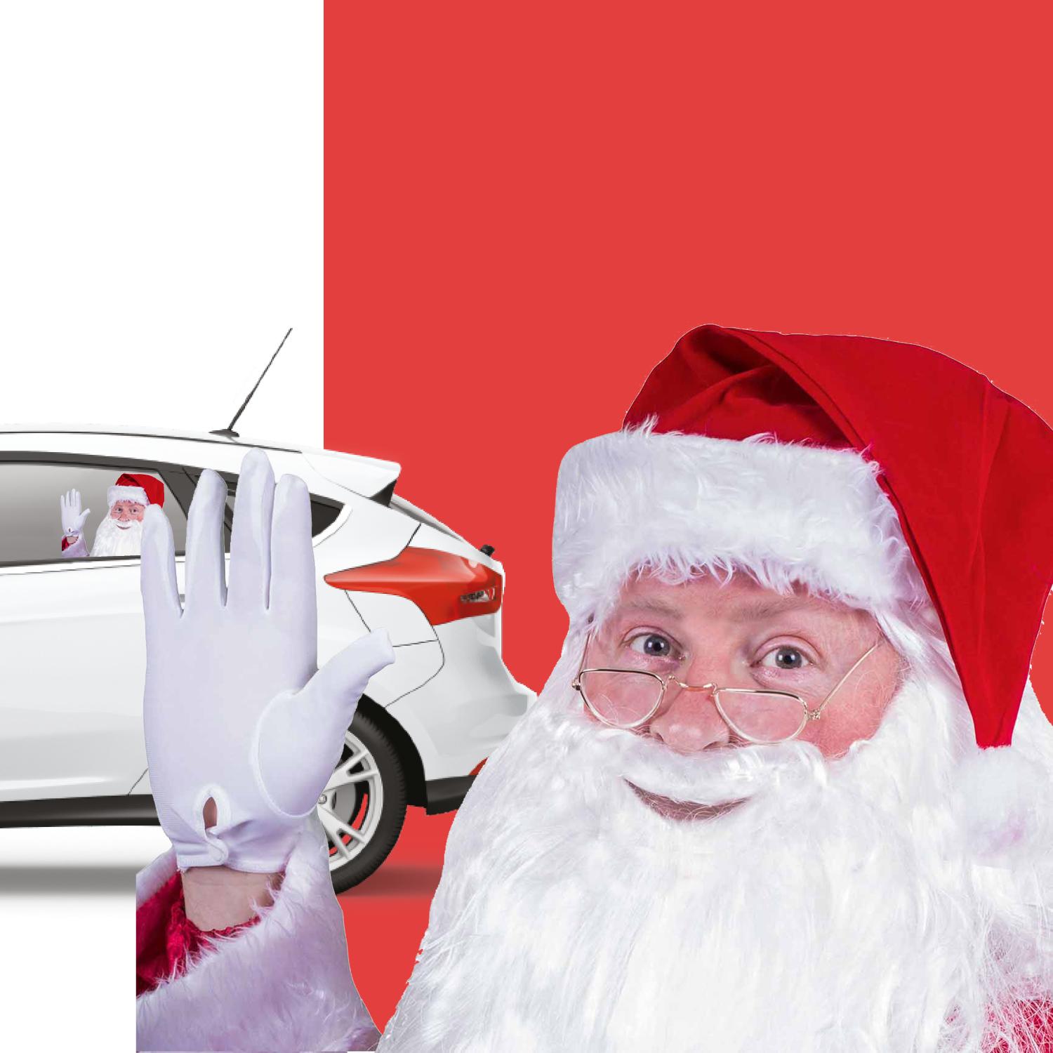 Dekoracja świąteczna Thumbs Up Fenstersticker ''Nikolaus''