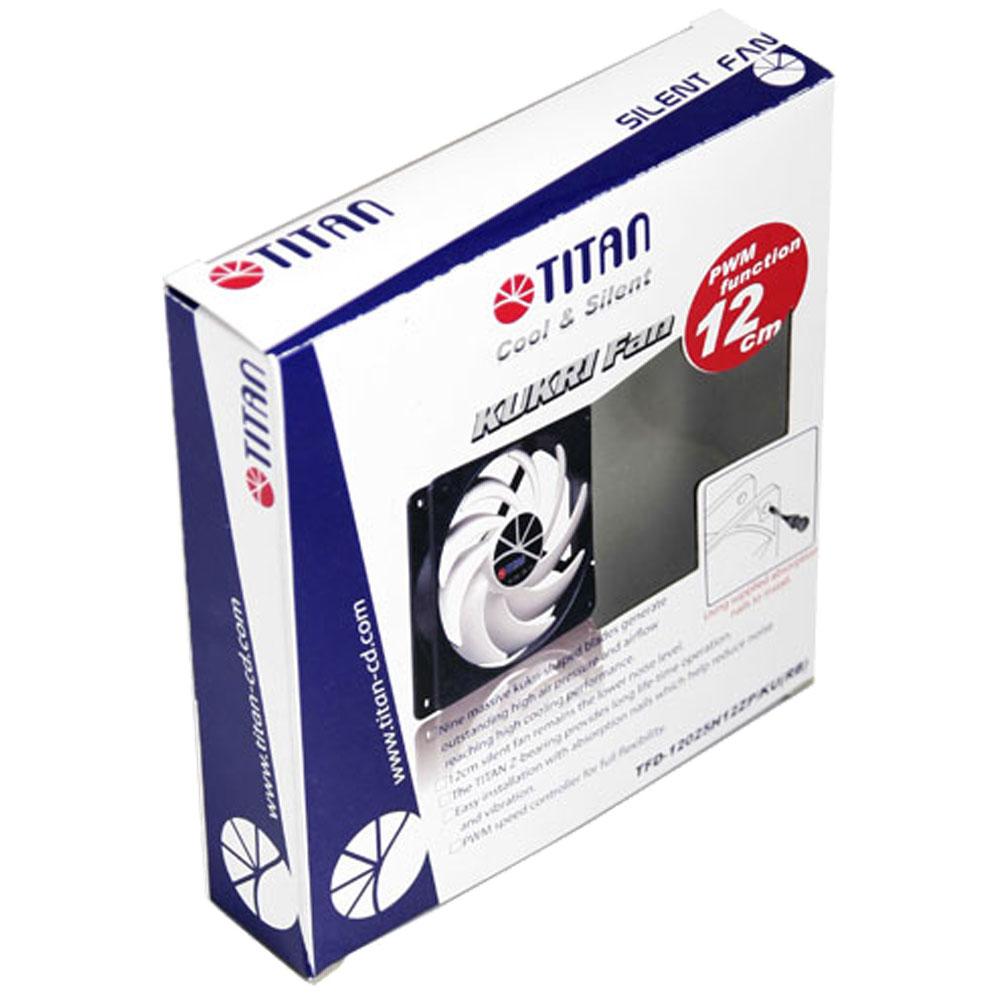 Titan Wentylator 120mm 12V PWM EXTREME (TFD-12025H12ZP / KU(RB)), žema ...
