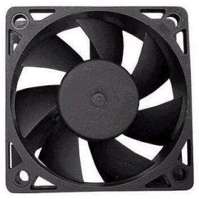 Titan TFD-6020M12B juodas korpuso ventiliatorius