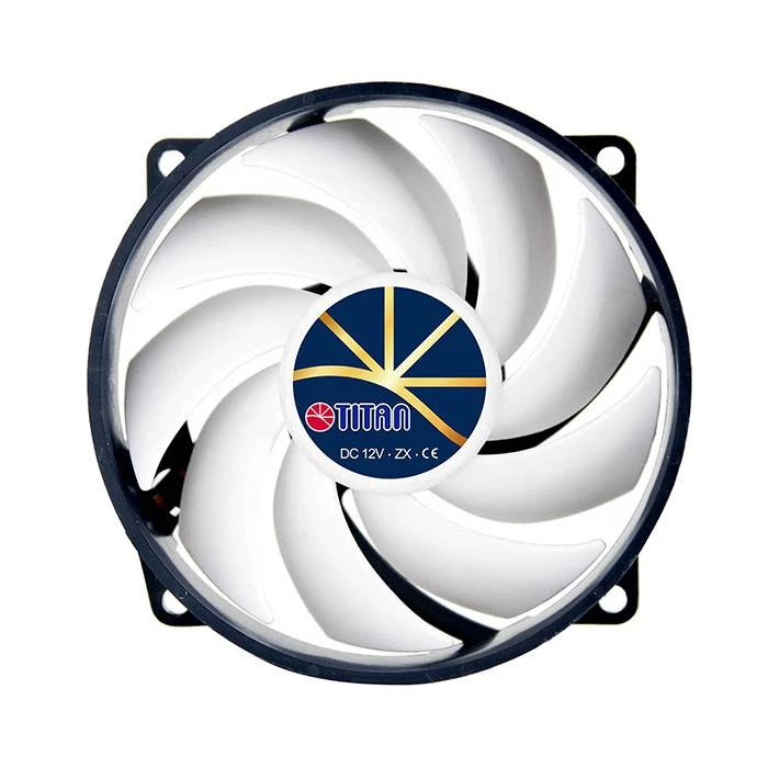 Titan 95mm PWM ventiliatorius su baltomis mentėmis