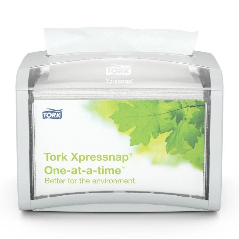 Servetėlių dozatorius TORK XPRESSNAP TABLETOP, 20,1 x 15,5 x 15 cm, šv. pilkos sp. (272613)