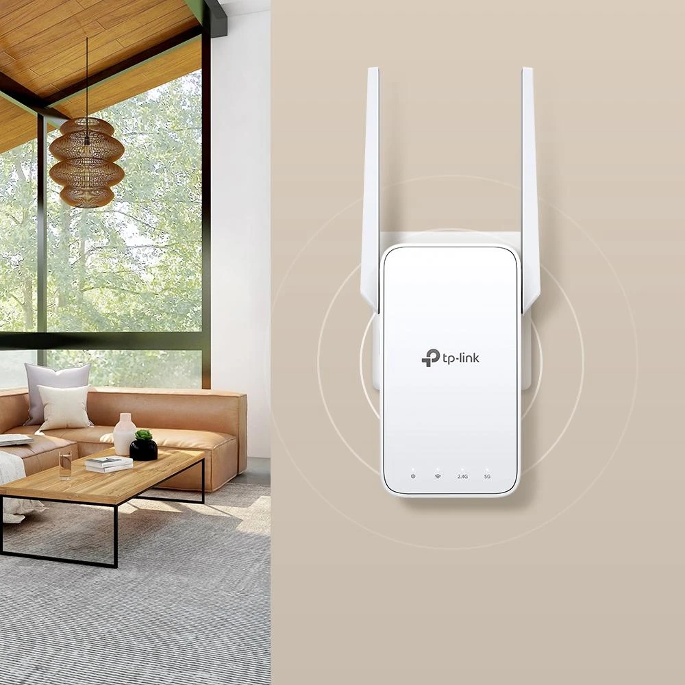 Ryšio stiprintuvas TP-link RE315/ AC1200 Mesh Wi-Fi Range Extender