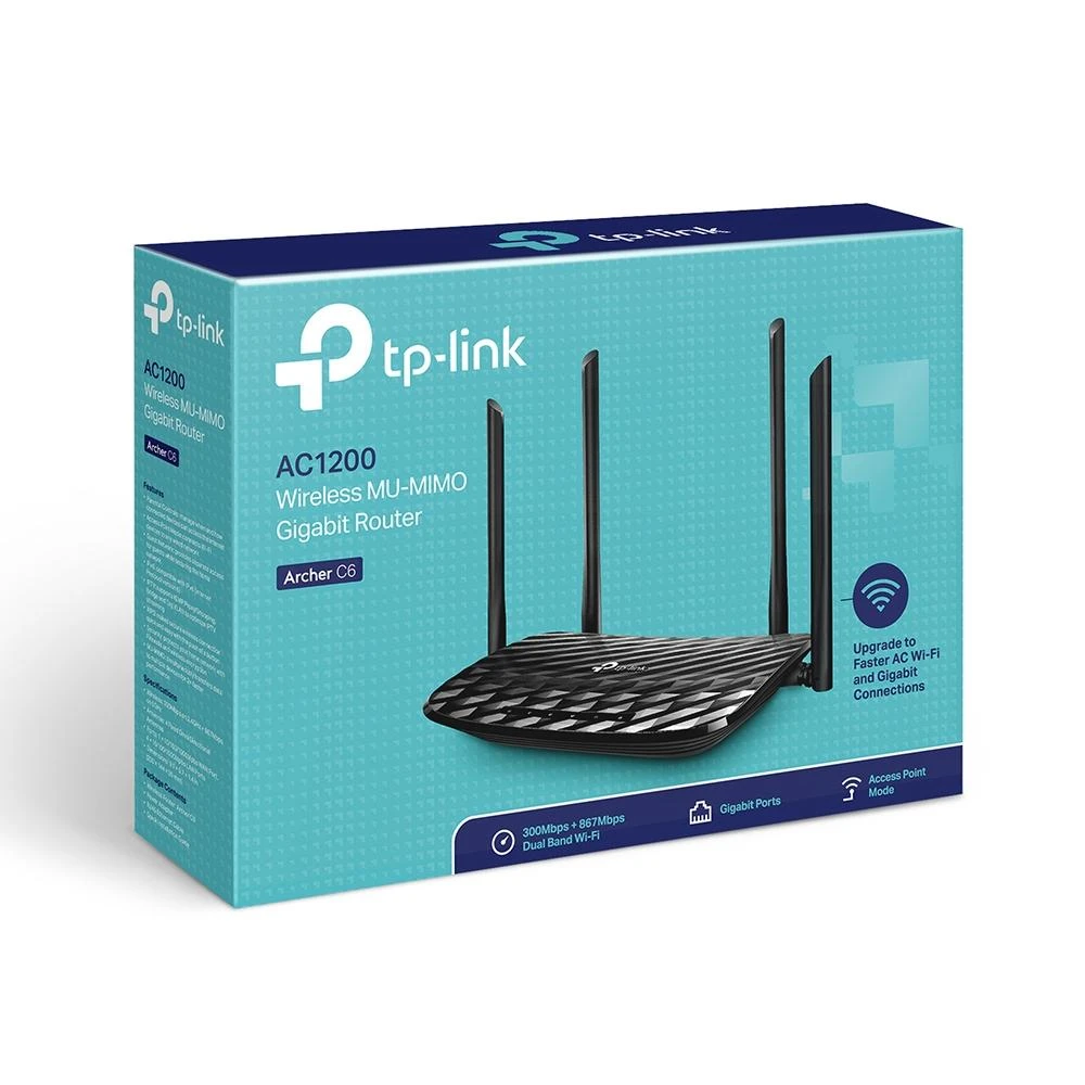 TP-LINK Maršrutizatorius Archer C6 802.11ac