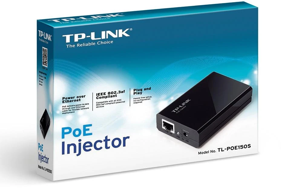 PoE maitinimo adapteris TP-LINK TL-POE150S IEEE 802.3af