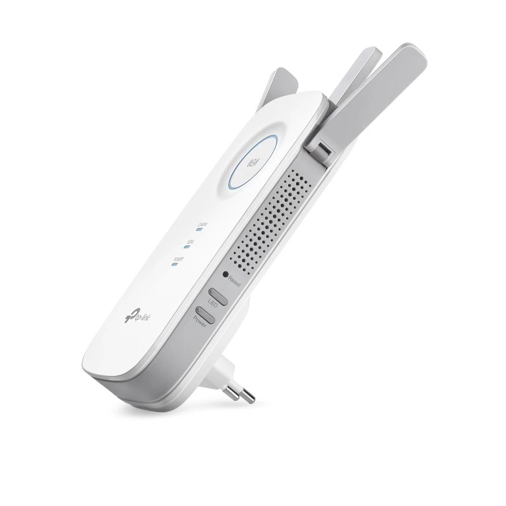 TP-Link RE450 Tinklo siųstuvas ir imtuvas Balta 10, 100, 1000 Mbit/ai