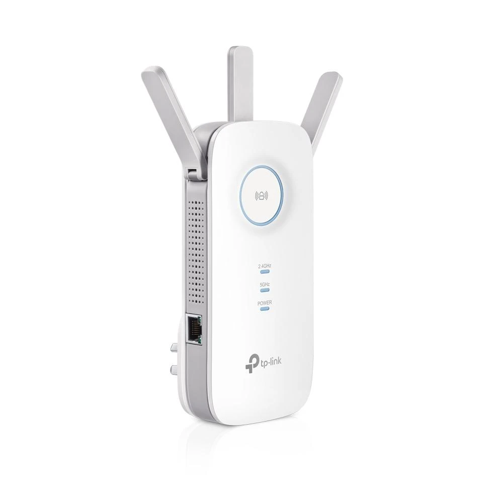 TP-Link RE450 Tinklo siųstuvas ir imtuvas Balta 10, 100, 1000 Mbit/ai