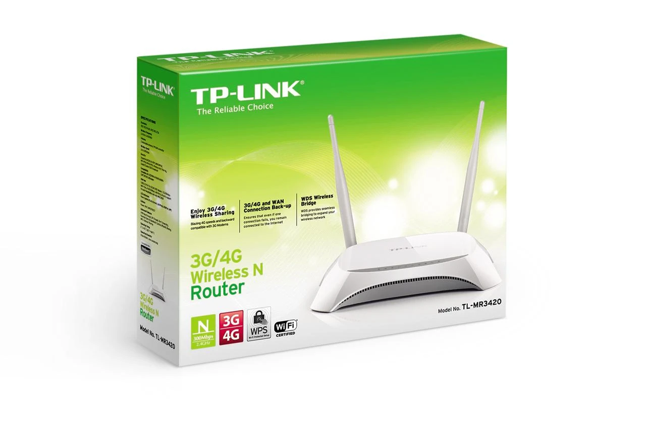 3/4G Maršrutizatorius TP-Link / TL-MR3420