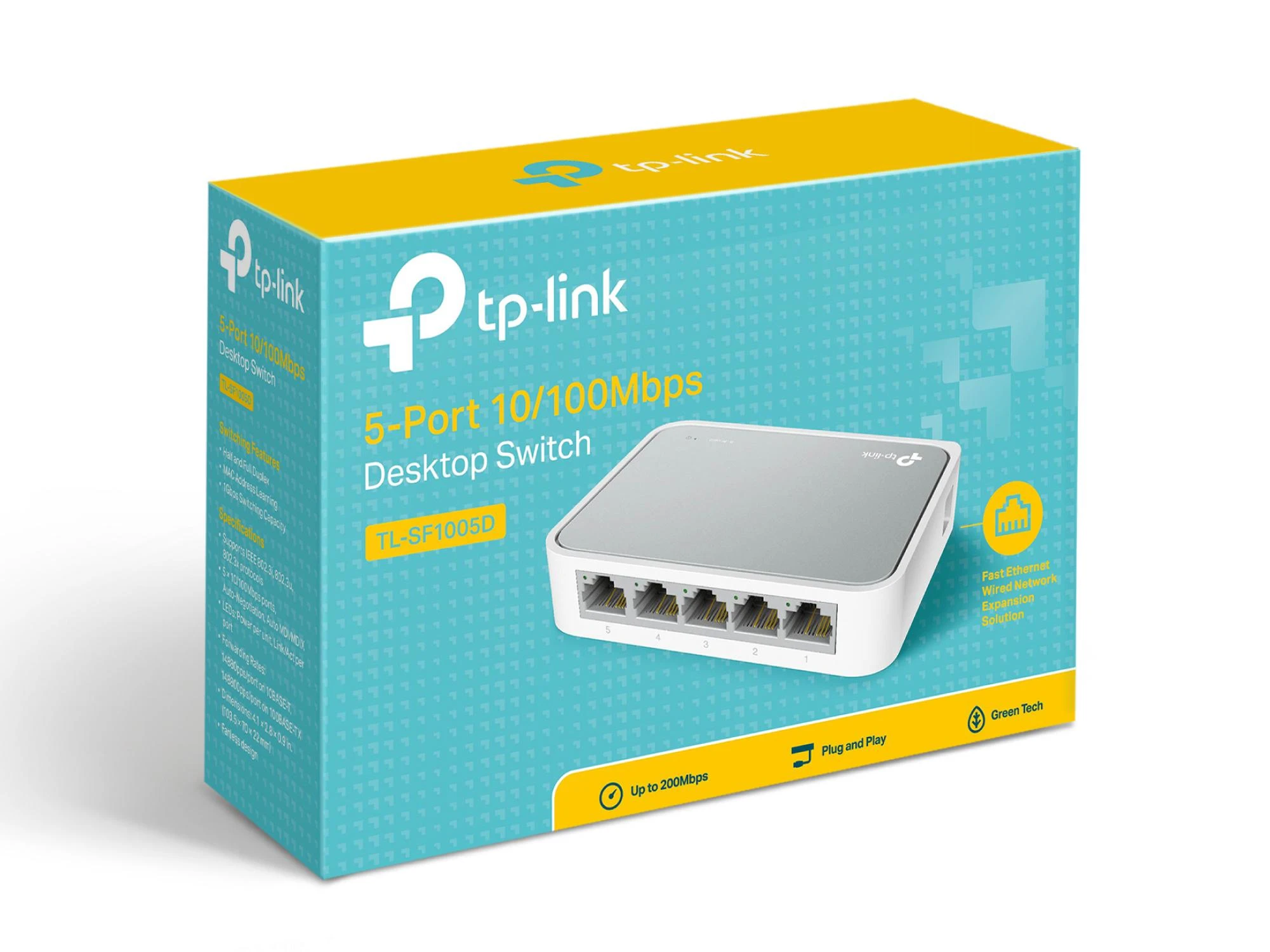 Šakotuvas Komutatorius TP-Link / TL-SF1005D