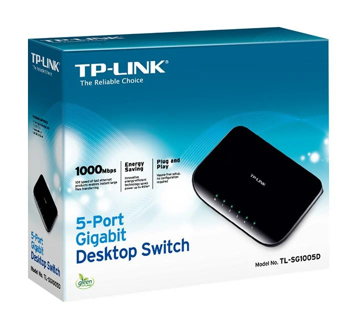 Maršrutizatorius TP-LINK 5 prievadų gigabito komutatorius