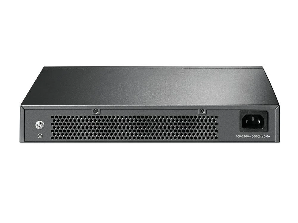 Šakotuvas TP-LINK 24 prievadų gigabito komutatorius, montuojamas į 19 colių stelažą