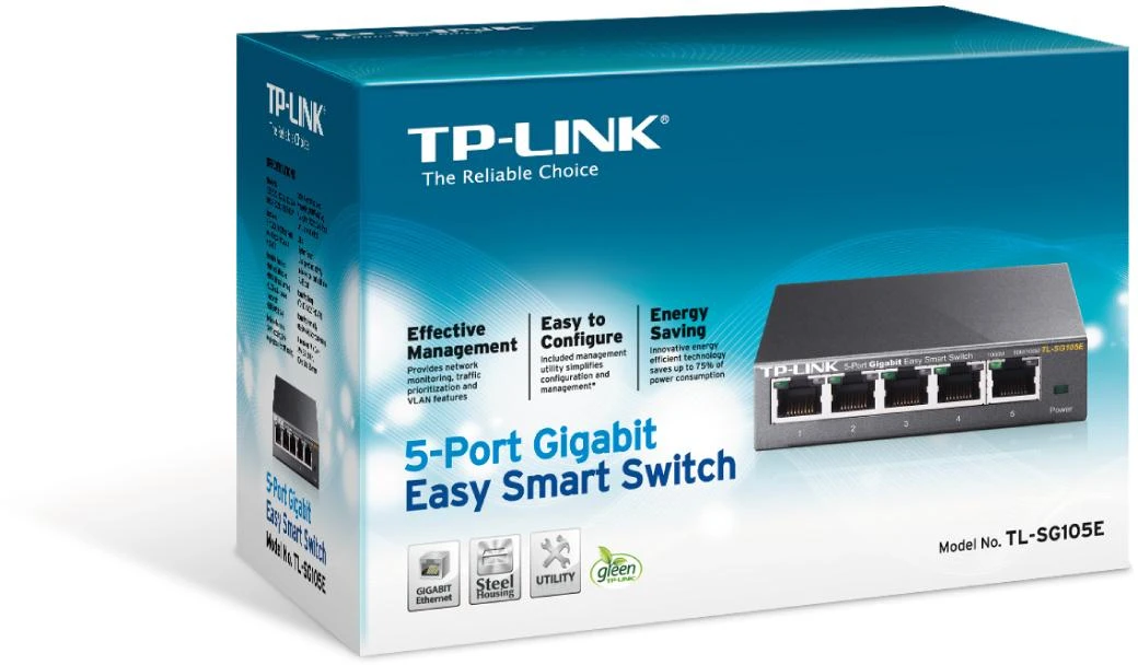 Šakotuvas Komutatorius TP-Link / TL-SG105E
