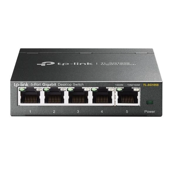 Šakotuvas TP-LINK TL-SG105S – jungiklis – 5 x 10/100/1000