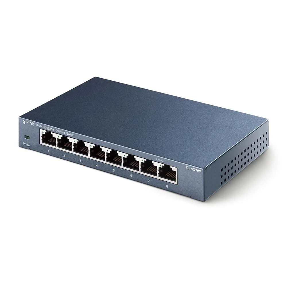Šakotuvas TP-LINK TP-LINK komutatorius TL-SG108 TLSG108 (TL-SG108)